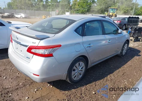 2013 Nissan Sentra Sv z USA, uszkodzony, nr VIN 3N1AB7AP9DL667843